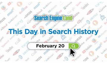 This day in search marketing history: February 20